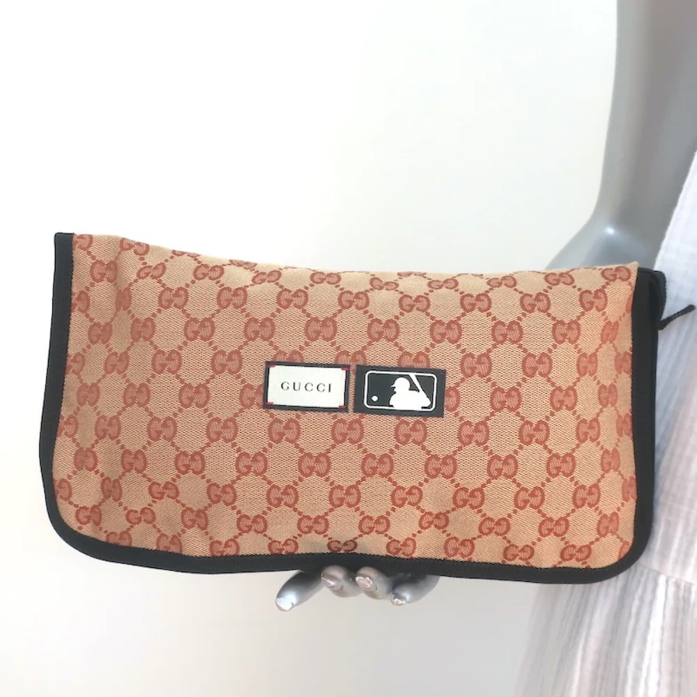 Gucci x MLB GG Canvas clutch